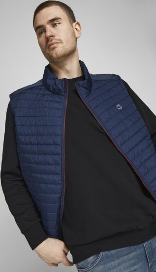 Jack & Jones Basic Sweatshirt Black - Hupparit ja collegepaidat - Miesten hupparit ja collegepaidat isot koot