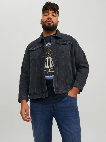 Jack & Jones JJIJEAN Denim Jacket Black Denim - Takit - Miesten Takit, isot koot – 2XL – 12XL