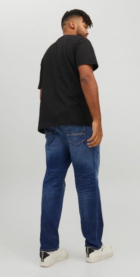 Jack & Jones GLENN FOX GE 348 Jeans Blue Denim - Farkut ja housut - Miesten isot farkut ja isot housut W40-W70