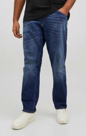 Jack & Jones GLENN FOX GE 348 Jeans Blue Denim - Farkut ja housut - Miesten isot farkut ja isot housut W40-W70
