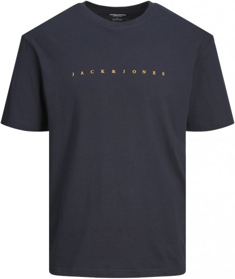 Jack & Jones STAR T-Shirt Dark Navy - T-paidat - Isot T-paidat 2XL – 14XL