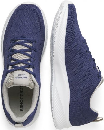 Jack & Jones Croxley Sneakers Medieval Blue/Moonbeam - Miesten Kengät 40-52 - Miesten kengät koossa 40-52