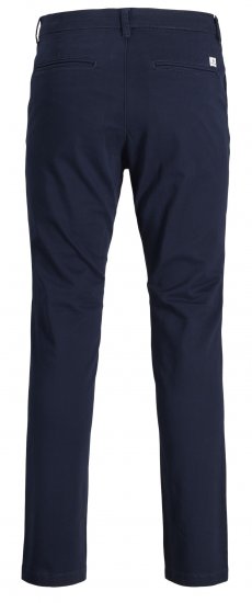 Jack & Jones JPSTMARCO JJDAVE Chinos Navy Blazer - Farkut ja housut - Miesten isot farkut ja isot housut W40-W70