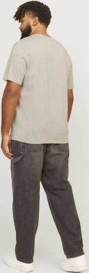 Jack & Jones LEGACY BLOCKING T-Shirt Beige - T-paidat - Isot T-paidat 2XL – 14XL