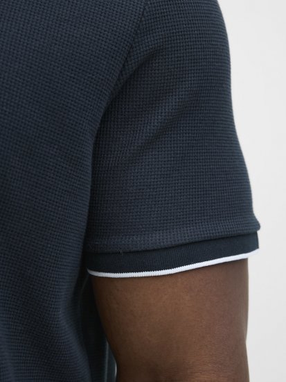 Jack & Jones AUSTIN PLAY Polo Dark Blue - Pikeepaidat - Miesten isot pikeepaidat