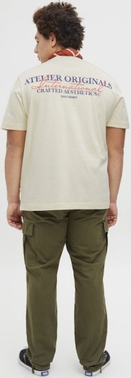 Jack & Jones Lington Crew Neck T-Shirt White - T-paidat - Isot T-paidat 2XL – 14XL