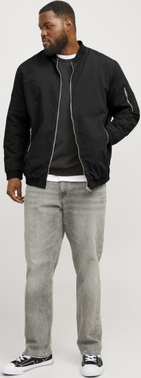 Jack & Jones RUSH Bomber Jacket Black - Takit - Miesten Takit, isot koot – 2XL – 12XL
