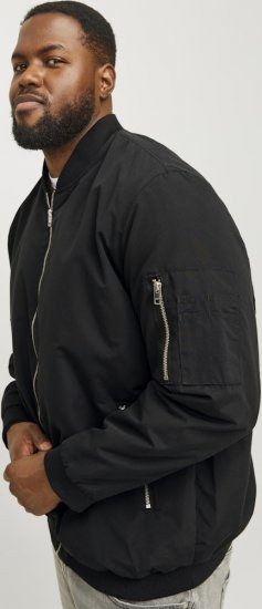 Jack & Jones RUSH Bomber Jacket Black - Takit - Miesten Takit, isot koot – 2XL – 12XL