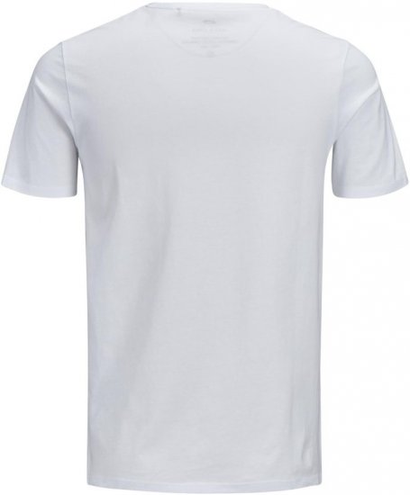 Jack & Jones JJECORP LOGO T-Shirt White - T-paidat - Isot T-paidat 2XL – 14XL