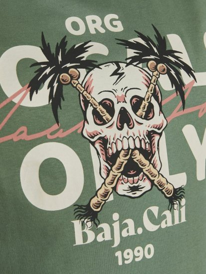 Jack & Jones Summerskull T-Shirt Sea Spray - T-paidat - Isot T-paidat 2XL – 14XL