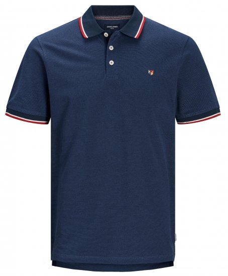 Jack & Jones JPRWINBLU Poloshirt Navy Blazer - Pikeepaidat - Miesten isot pikeepaidat