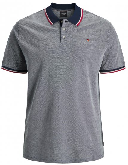Jack & Jones JPRWINBLU Poloshirt Mood Indigo - Pikeepaidat - Miesten isot pikeepaidat