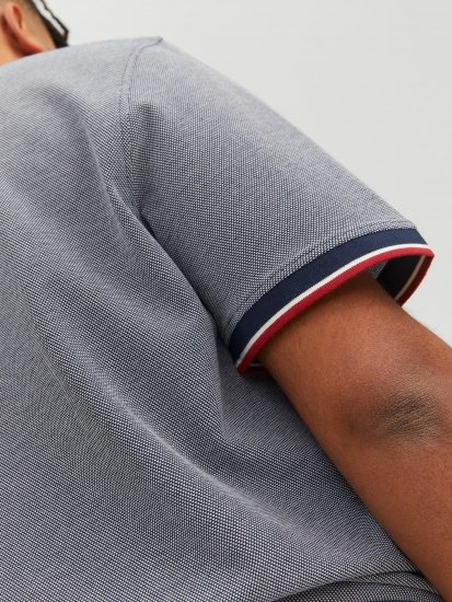 Jack & Jones JPRWINBLU Poloshirt Mood Indigo - Pikeepaidat - Miesten isot pikeepaidat