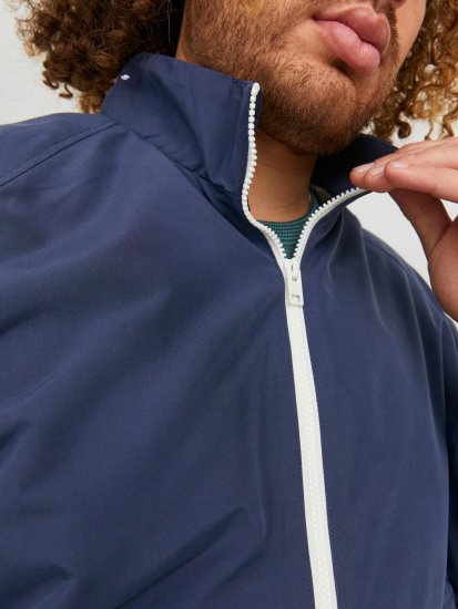 Jack & Jones JORLUKE Light Bomber Jacket Navy - Takit - Miesten Takit, isot koot – 2XL – 12XL