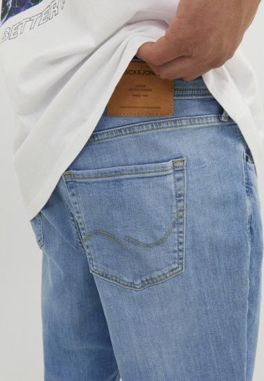 Jack & Jones MIKE ORIGINAL AM 783 Jeans Blue Denim - Farkut ja housut - Miesten isot farkut ja isot housut W40-W70