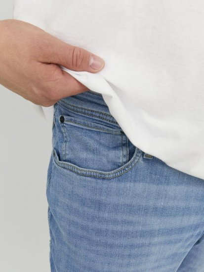 Jack & Jones MIKE ORIGINAL AM 783 Jeans Blue Denim - Farkut ja housut - Miesten isot farkut ja isot housut W40-W70