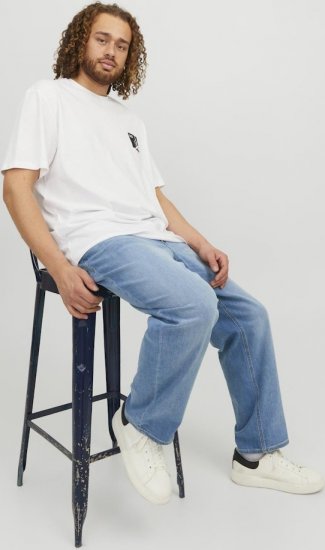 Jack & Jones MIKE ORIGINAL AM 783 Jeans Blue Denim - Farkut ja housut - Miesten isot farkut ja isot housut W40-W70