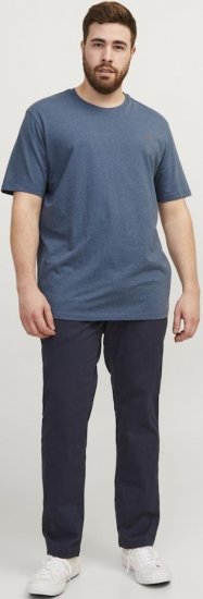 Jack & Jones PAULOS T-Shirt Denim Blue - T-paidat - Isot T-paidat 2XL – 14XL