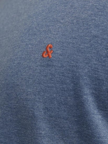 Jack & Jones PAULOS T-Shirt Denim Blue - T-paidat - Isot T-paidat 2XL – 14XL