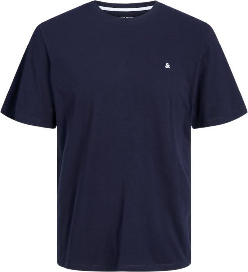 Jack & Jones PAULOS T-Shirt Navy Blazer - T-paidat - Isot T-paidat 2XL – 14XL