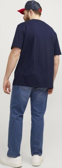 Jack & Jones PAULOS T-Shirt Navy Blazer - T-paidat - Isot T-paidat 2XL – 14XL
