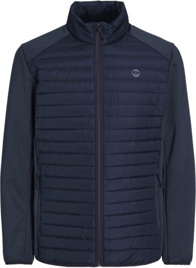 Jack & Jones MULTI SET-IN Sleeves Quilted Jacket With Collar Navy Blazer - Takit - Miesten Takit, isot koot – 2XL – 12XL