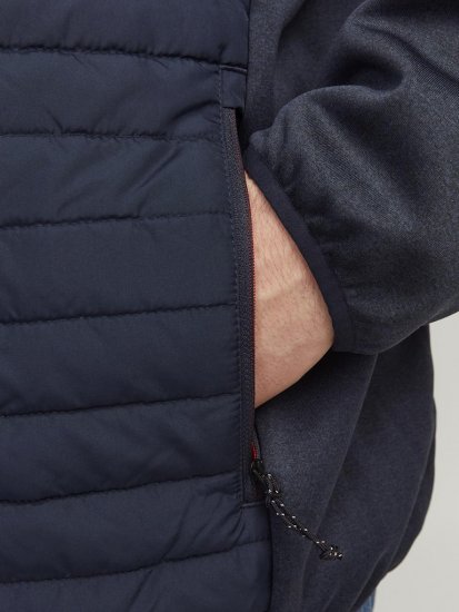 Jack & Jones MULTI SET-IN Sleeves Quilted Jacket With Collar Navy Blazer - Takit - Miesten Takit, isot koot – 2XL – 12XL