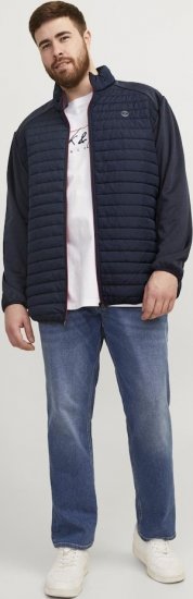 Jack & Jones MULTI SET-IN Sleeves Quilted Jacket With Collar Navy Blazer - Takit - Miesten Takit, isot koot – 2XL – 12XL