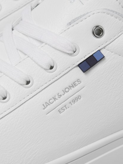 Jack & Jones Bale Sneakers Bright White - Miesten Kengät 40-52 - 