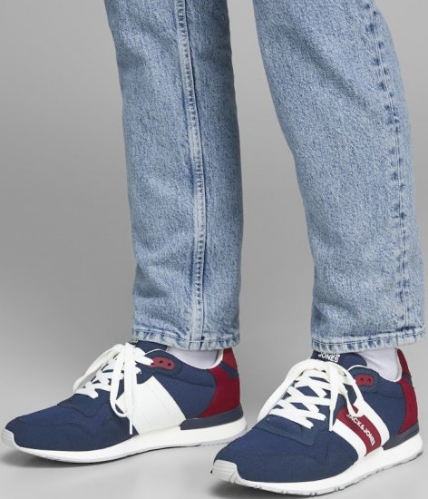 Jack & Jones Stellar Sneakers Majolica Blue - Miesten Kengät 40-52 - Miesten kengät koossa 40-52