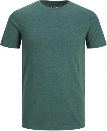 Jack & Jones ORGANIC T-Shirt Green/Melange - T-paidat - Isot T-paidat 2XL – 14XL