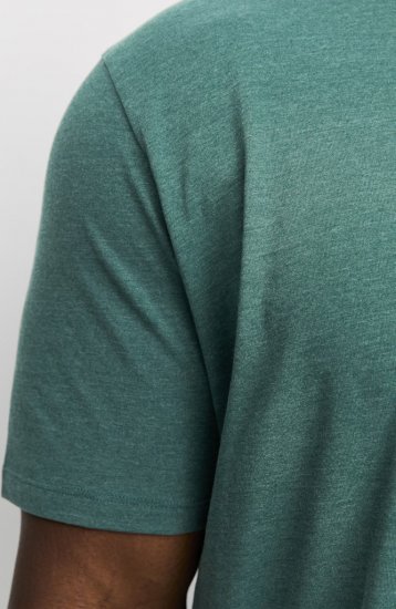 Jack & Jones ORGANIC T-Shirt Green/Melange - T-paidat - Isot T-paidat 2XL – 14XL