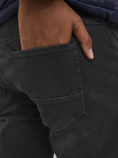 Jack & Jones GLENN FOX GE 147 Jeans Black Denim - Farkut ja housut - Miesten isot farkut ja isot housut W40-W70