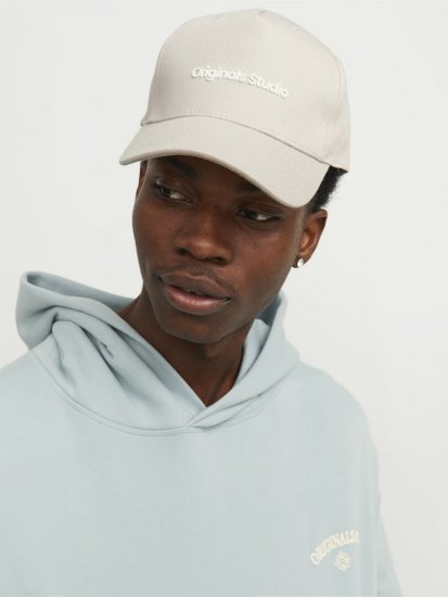 Jack & Jones Vesterbro Baseball Cap Moonbeam - Asusteet - 