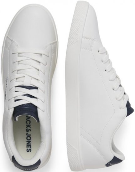 Jack & Jones Bosley Sneakers White/NAVY BLAZE - Miesten Kengät 40-52 - 