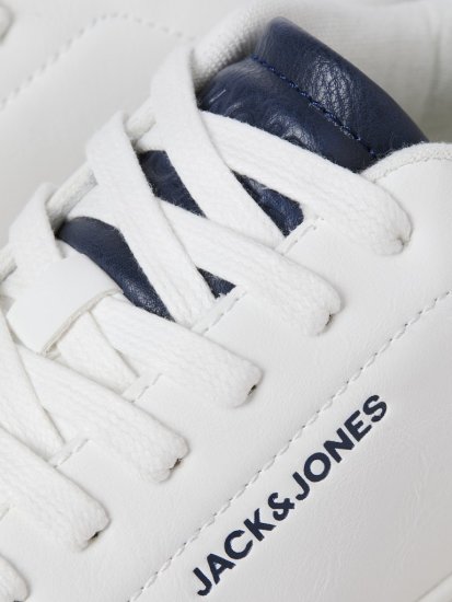 Jack & Jones Bosley Sneakers White/NAVY BLAZE - Miesten Kengät 40-52 - 