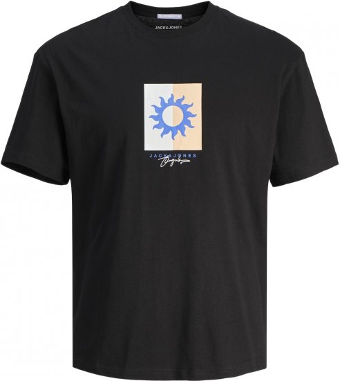 Jack & Jones JORMARBELLA BRANDING TEE SS Black - T-paidat - Isot T-paidat 2XL – 14XL