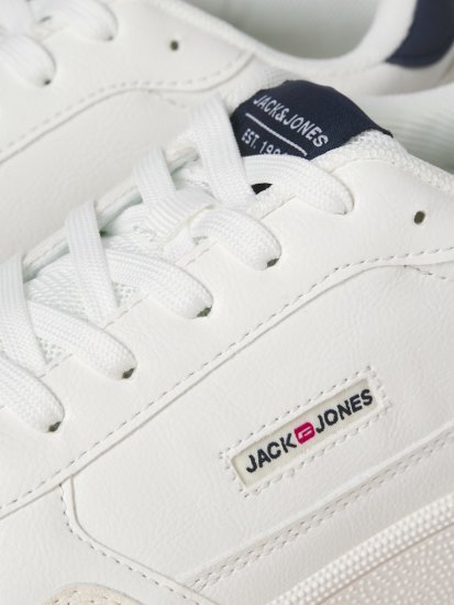 Jack & Jones Bounce Sneakers White/Navy BLAZE - Miesten Kengät 40-52 - 