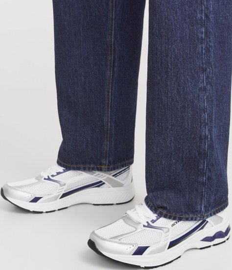 Jack & Jones Tokyo Sneakers White/MEDIEVAL B - Miesten Kengät 40-52 - 