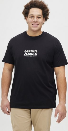 Jack & Jones Tarmac Branding Crew Neck T-Shirt Black - T-paidat - Isot T-paidat 2XL – 14XL