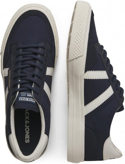 Jack & Jones Morden Canvas Special Sneakers Navy Blazer/MarshM - Miesten Kengät 40-52 - 
