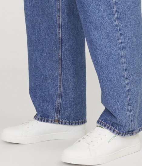 Jack & Jones Bosley Sneakers White/MEDIUM GREEN - Miesten Kengät 40-52 - 