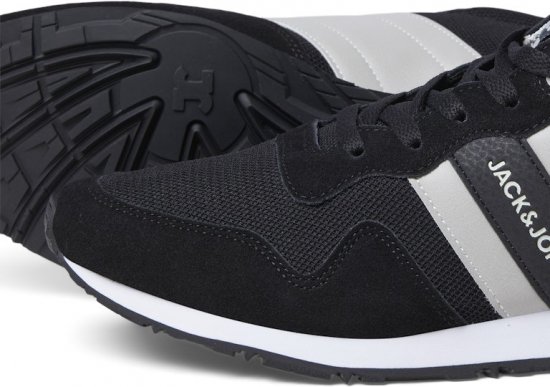Jack & Jones Stellar Mesh Sneakers Black - Miesten Kengät 40-52 - 
