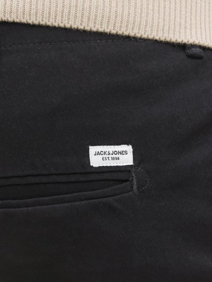 Jack & Jones Dave Chino Shorts Black - Shortsit - Shortsit, isot koot – W40-W60