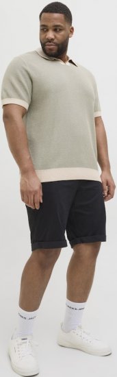 Jack & Jones Dave Chino Shorts Black - Shortsit - Shortsit, isot koot – W40-W60