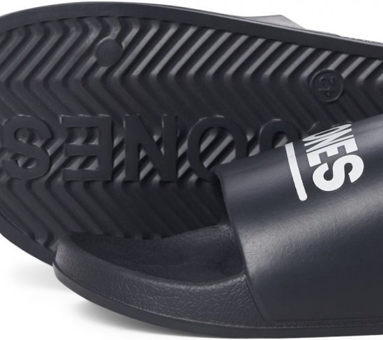 Jack & Jones Wollie Slippers Black - Miesten Kengät 40-52 - 