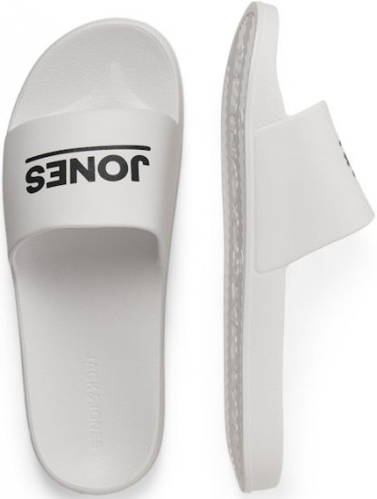 Jack & Jones Wollie Slippers White - Miesten Kengät 40-52 - 