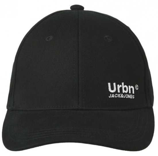 Jack & Jones Urban Baseball Cap Black - Asusteet - Miesten asusteet