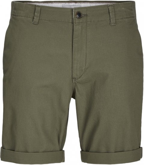Jack & Jones Dave Chino Shorts Green - Shortsit - Shortsit, isot koot – W40-W60