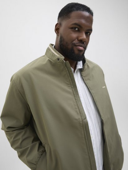 Jack & Jones Brad Bomber Jacket Tea Leaf - Takit - Miesten Takit, isot koot – 2XL – 12XL